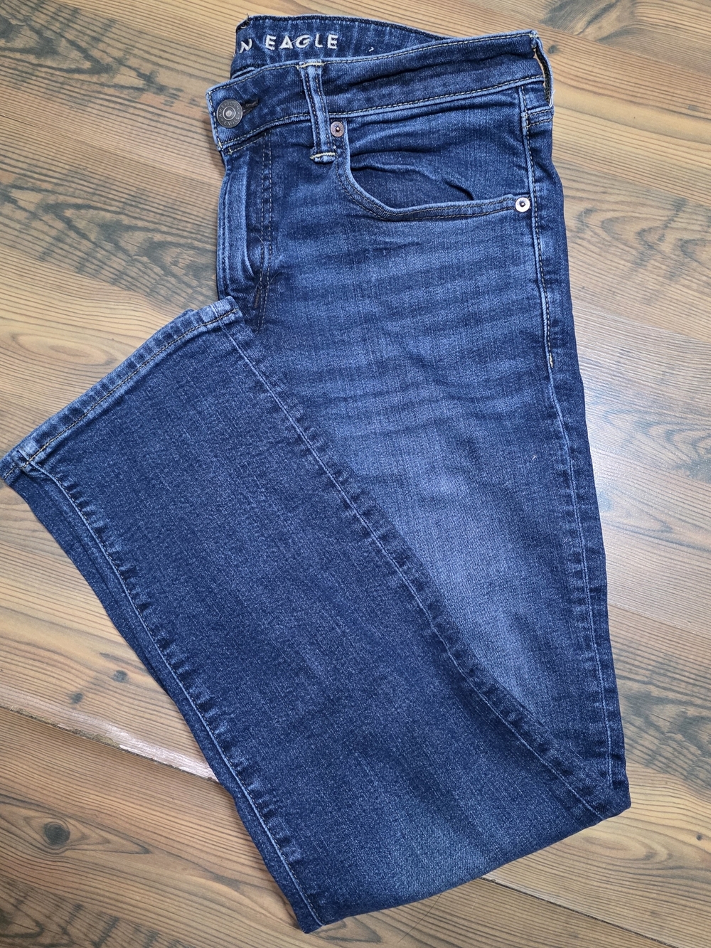 American Eagle Outfitters Men’s Slim Dark Blue Jeans